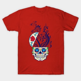 Mind Blown Sugar Skull T-Shirt